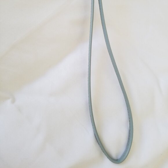 Authentic Coach Signature Blue/Tan Lanyard - Picture 6 of 6